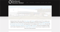Desktop Screenshot of piedmontelectricmotor.com